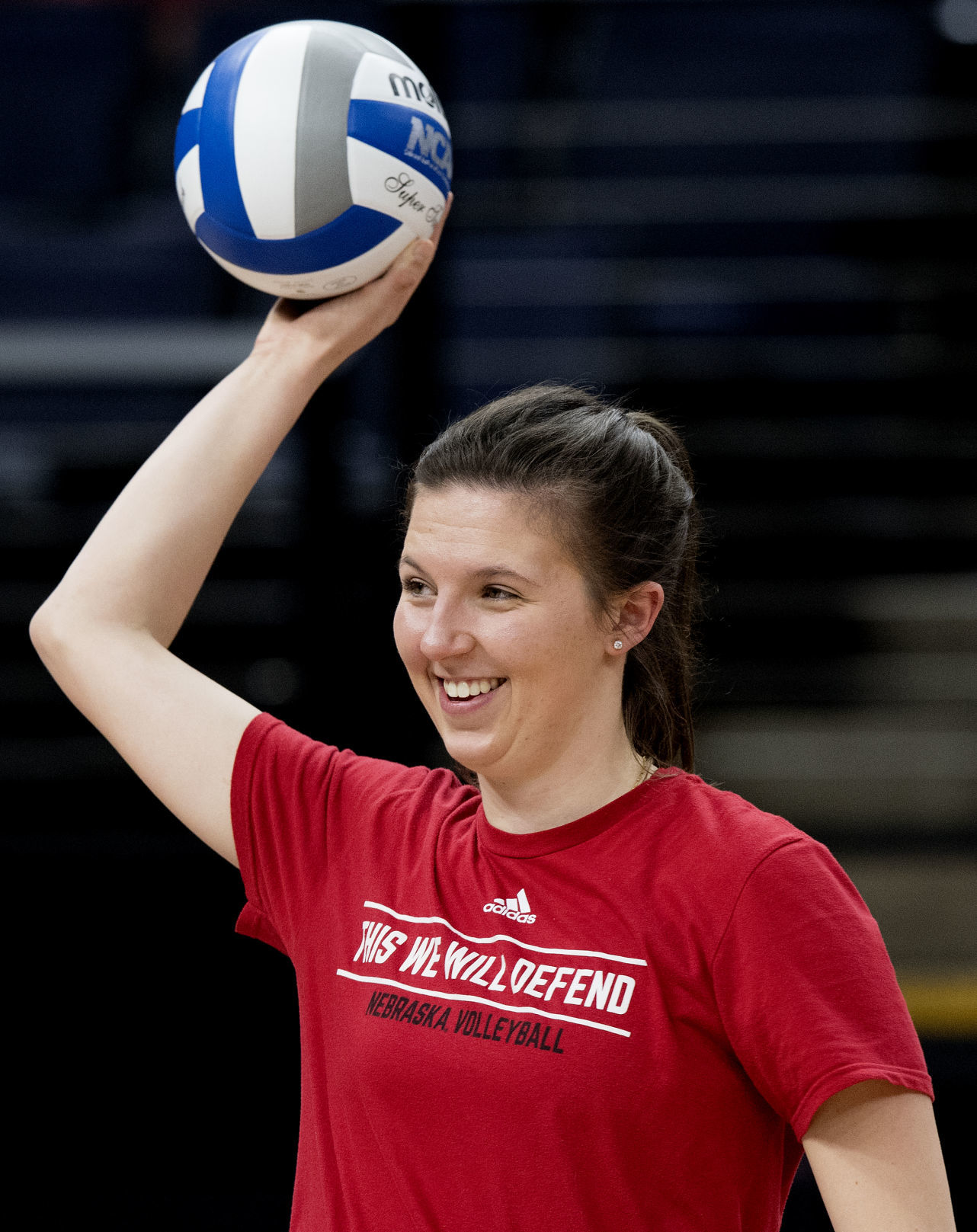 NU Volleyball Practice and Press Conference, 12.12